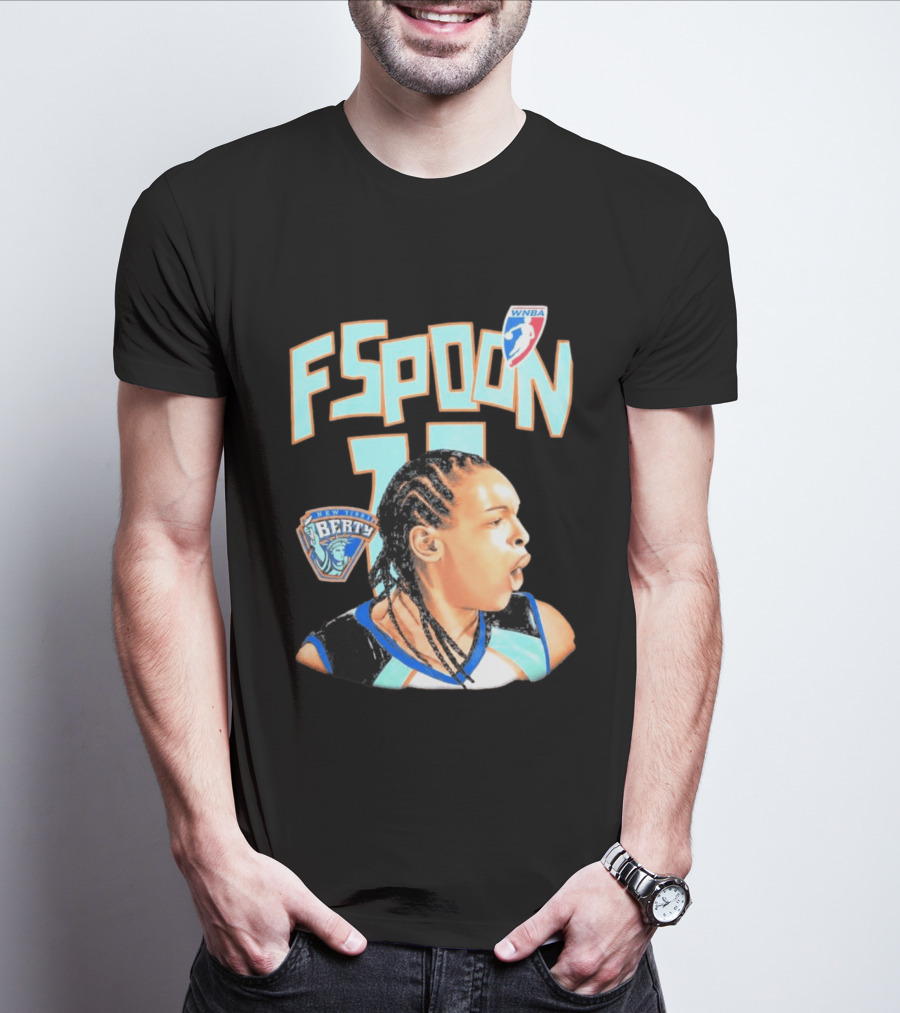 WNBA New York Liberty F Spoon 11 Iconic Player T-Shirt