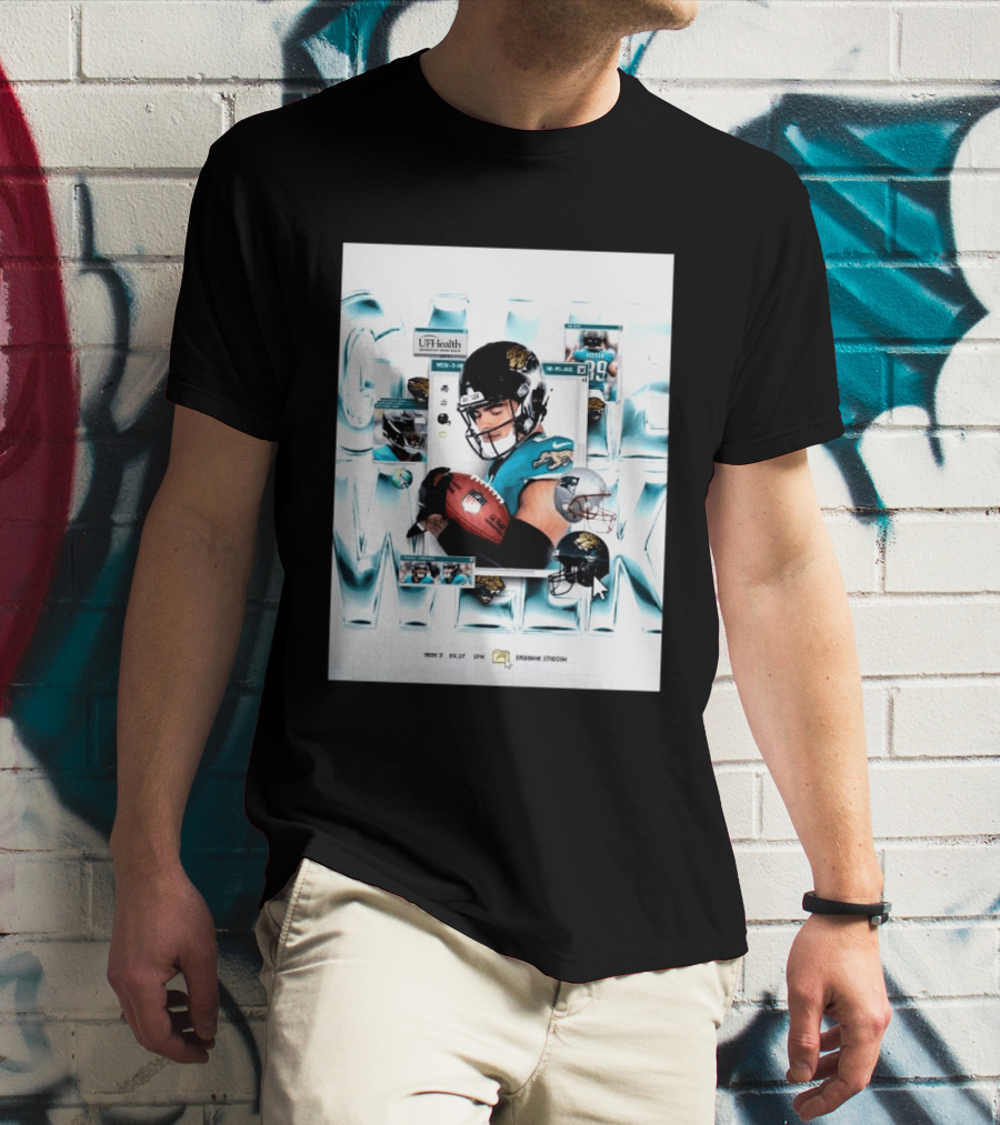 New England Patriots Vs Jacksonville Jaguars Game Week 3 EverBank Stadium September 27 2026 T-Shirt
