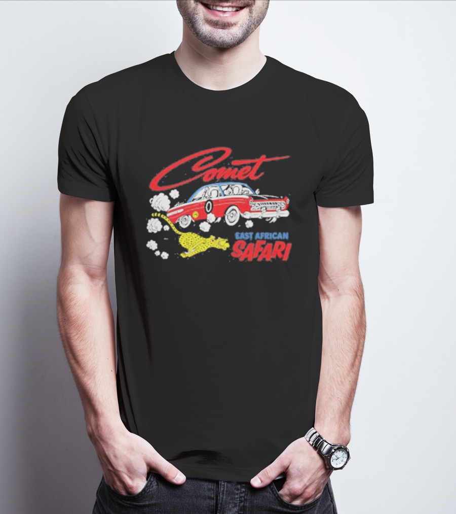 Comet East African Safari It's Always Sunny In Philadelphia Charlie Kelly T-Shirt