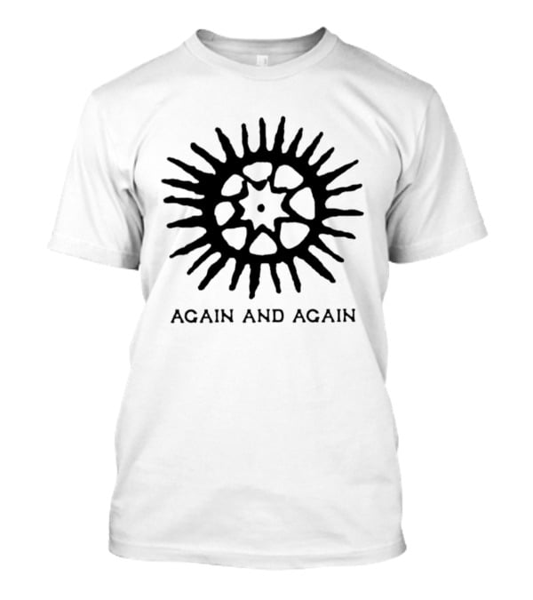 Again And Again Sun Minimalist Starburst T-Shirt