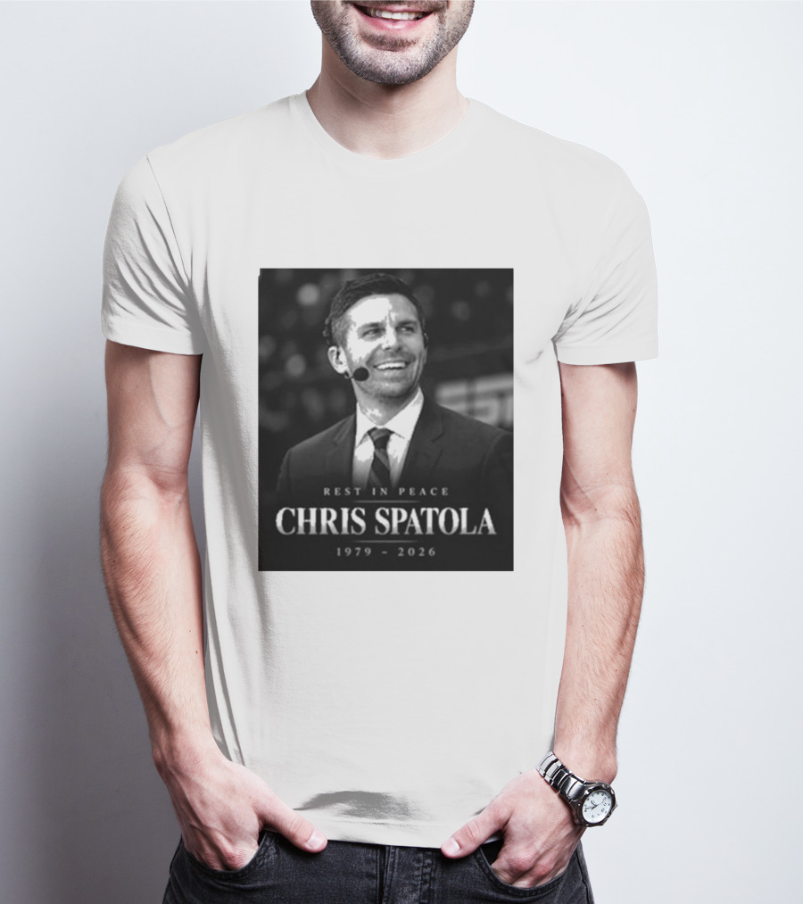 Rest In Peace Chris Spatola 1979 2026 ESPN T-Shirt