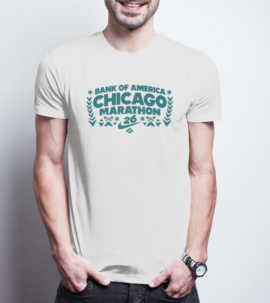 Bank Of America Chicago Marathon 26 Nike 2026 T-Shirt