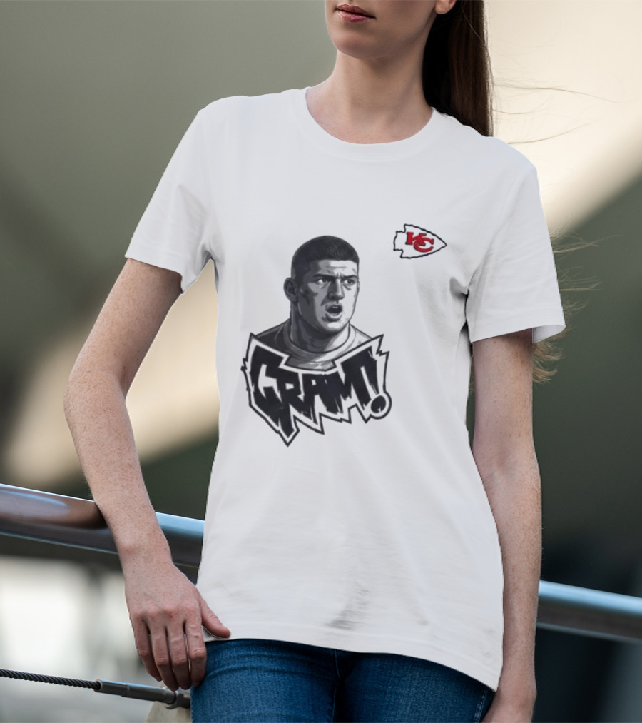 George Karlaftis GRM KC Chiefs Football Player T-Shirt