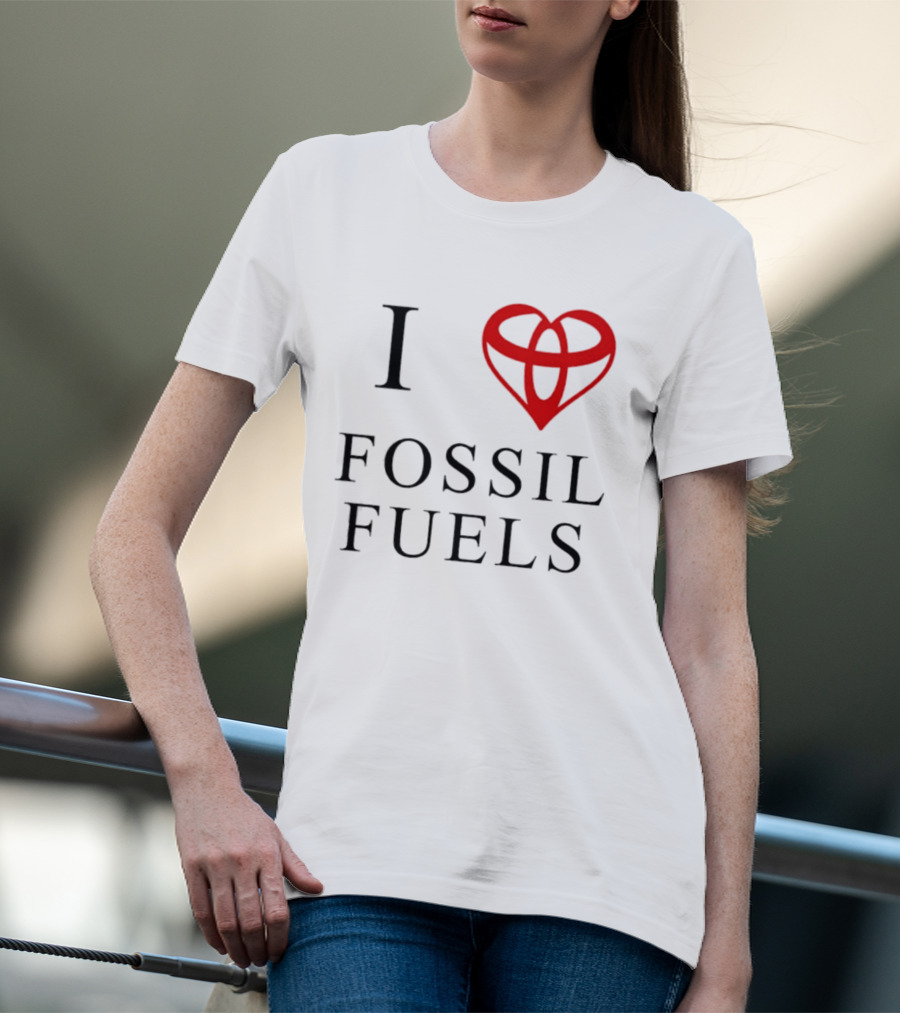 I Love Fossil Fuels Toyota Car T-Shirt