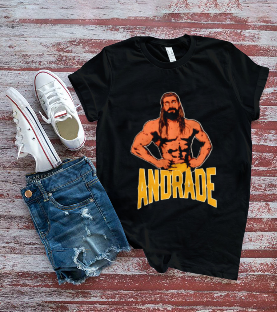Andrade AEW Wrestling Lucha Libre Iconic Pose T-Shirt