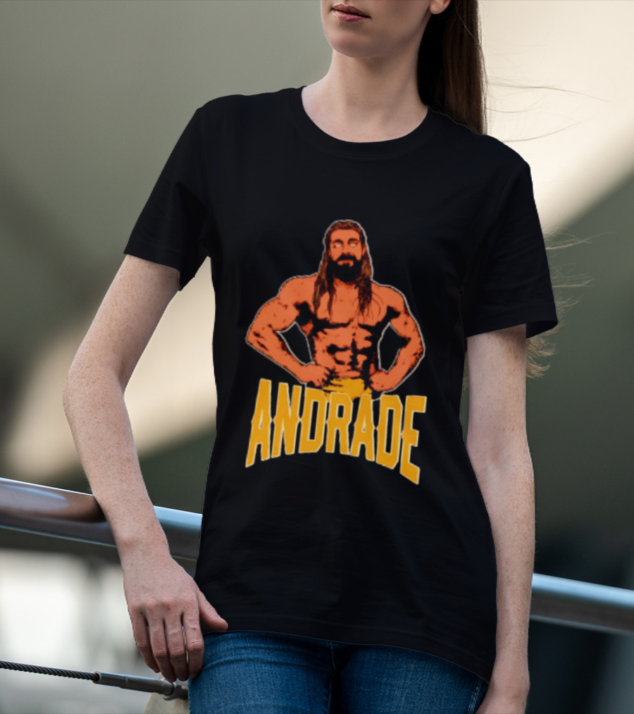 Andrade AEW Wrestling Lucha Libre Iconic Pose T-Shirt