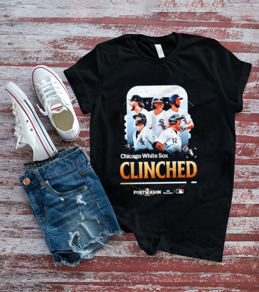 Chicago White Sox Clinched 2026 MLB Postseason Players Celebration T-Shirt