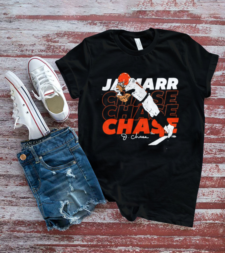 Ja'Marr Chase Cincinnati Bengals Football Player Chase J. Chase T-Shirt
