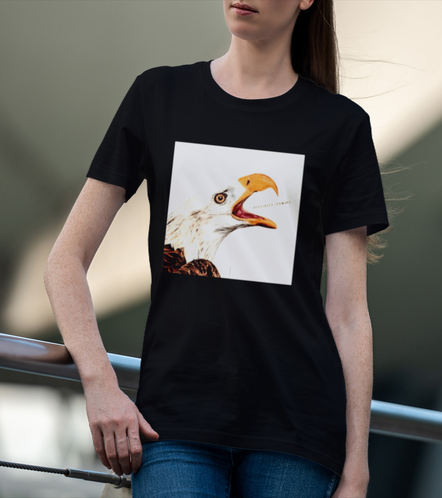 Democracy Forward Bald Eagle Patriotic T-Shirt