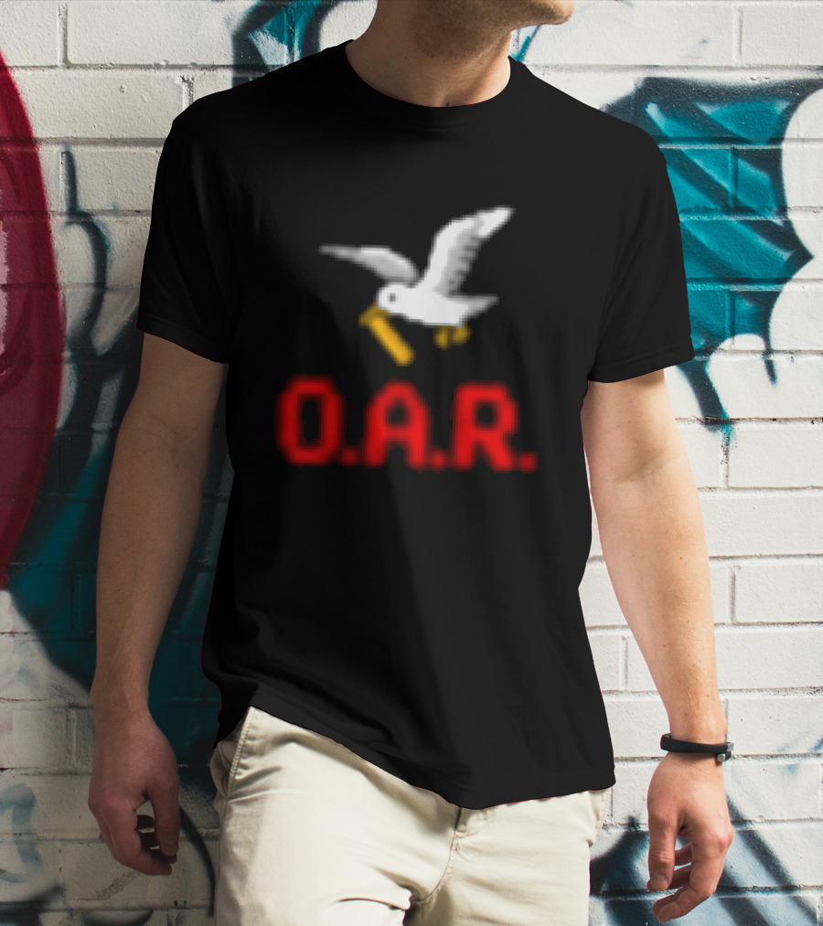 O.A.R. Vintage Seagull With Red T-Shirt