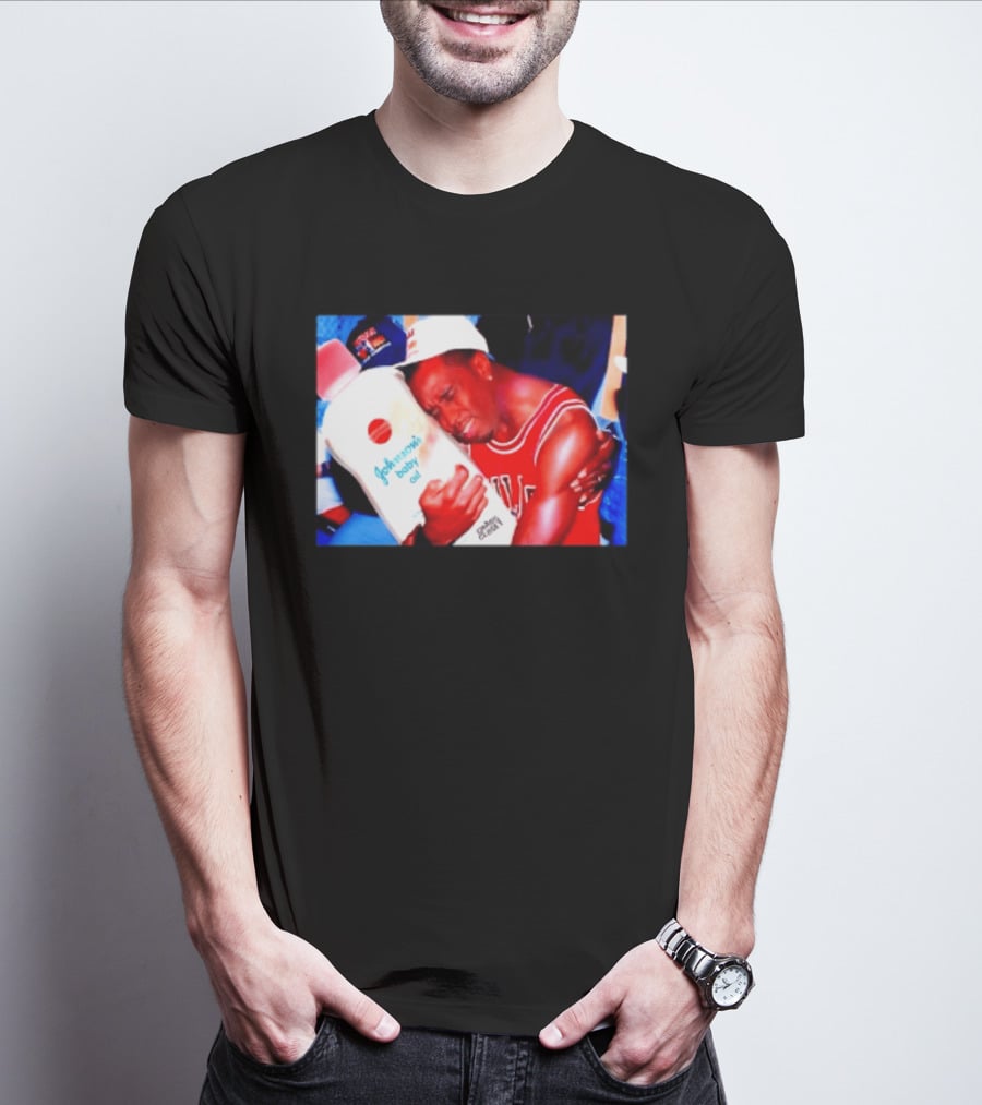 Sean Diddy Combs Johnson's Baby Oil Chicago Bulls Hugging Moment T-Shirt