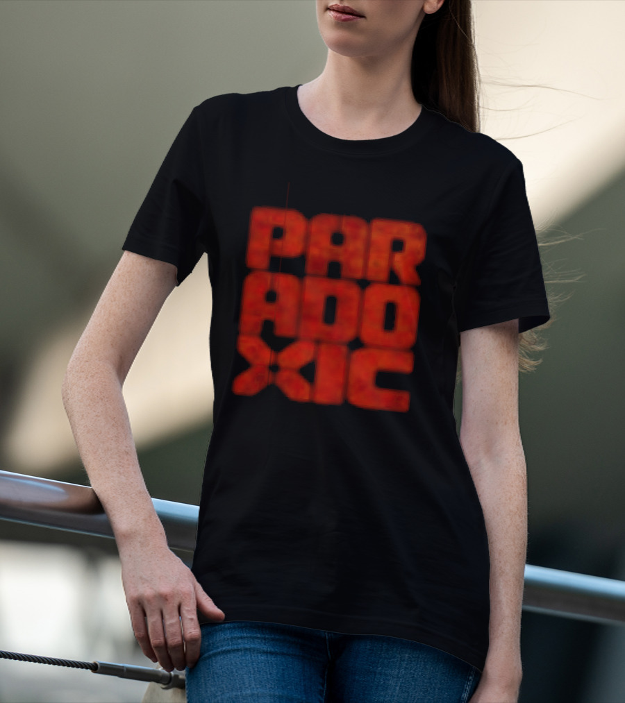 Starset P A R A D 0 X 1 C Red Bold Lettering T-Shirt