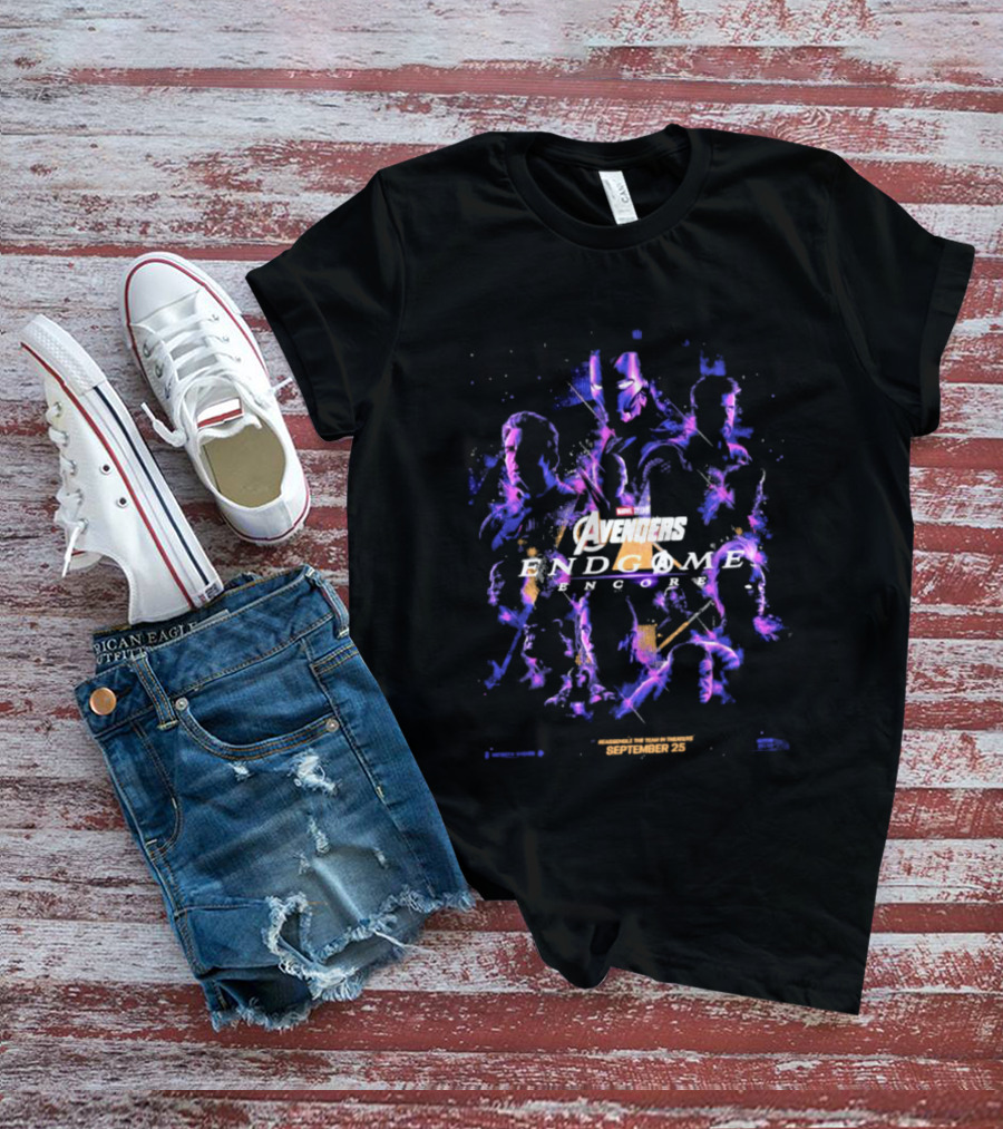 Avengers Endgame Encore Marvel September 25 2026 T-Shirt