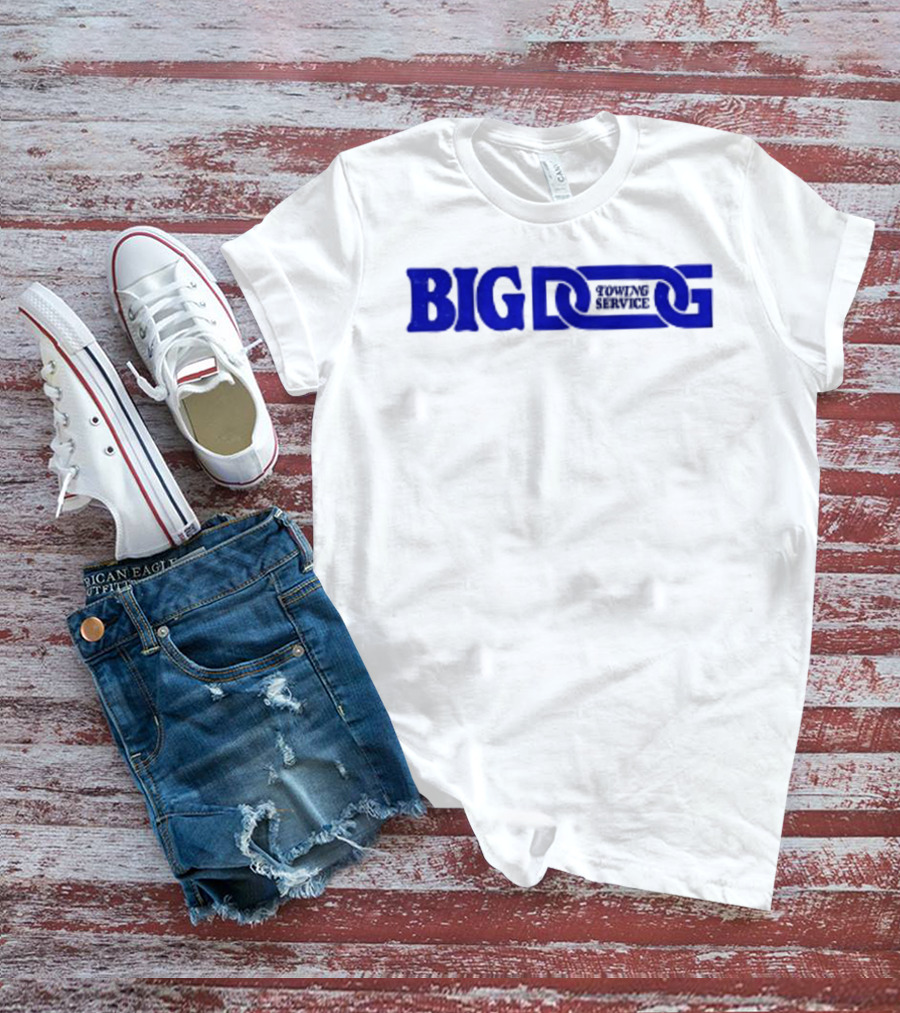 Big Dog Towing 2 Sided T-Shirt