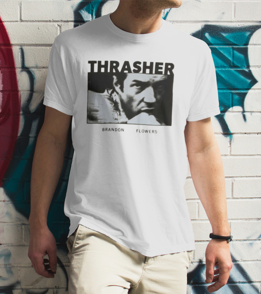 Brandon Flowers Thrasher 2026 Tour Dates T-Shirt