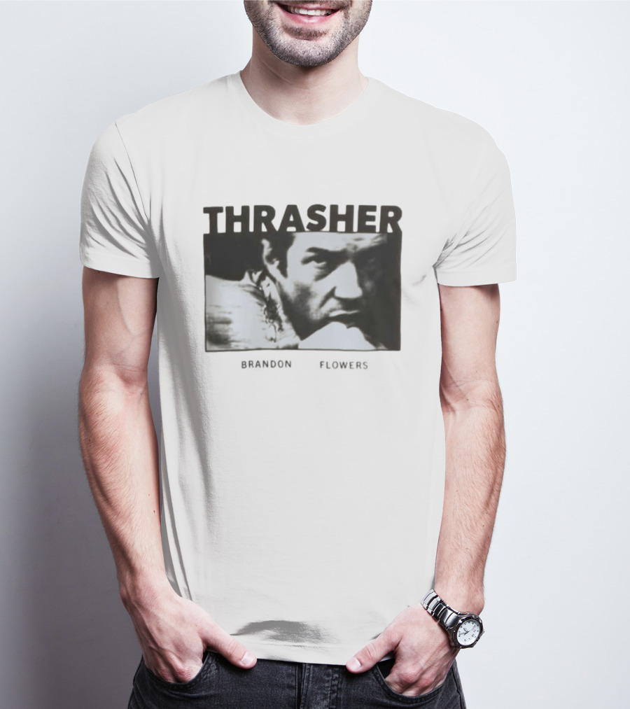 Brandon Flowers Thrasher 2026 Tour Dates T-Shirt