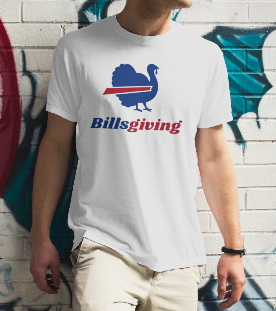 Buffalo Bills Turkey Billsgiving Thanksgiving T-Shirt