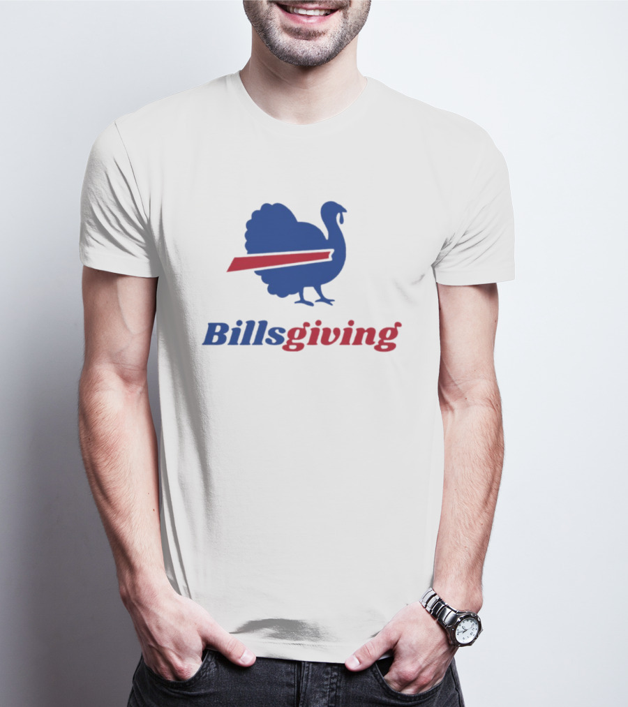 Buffalo Bills Turkey Billsgiving Thanksgiving T-Shirt