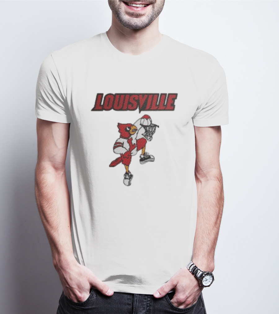 Louisville Cardinals Basketball 2026 White Jersey T-Shirt
