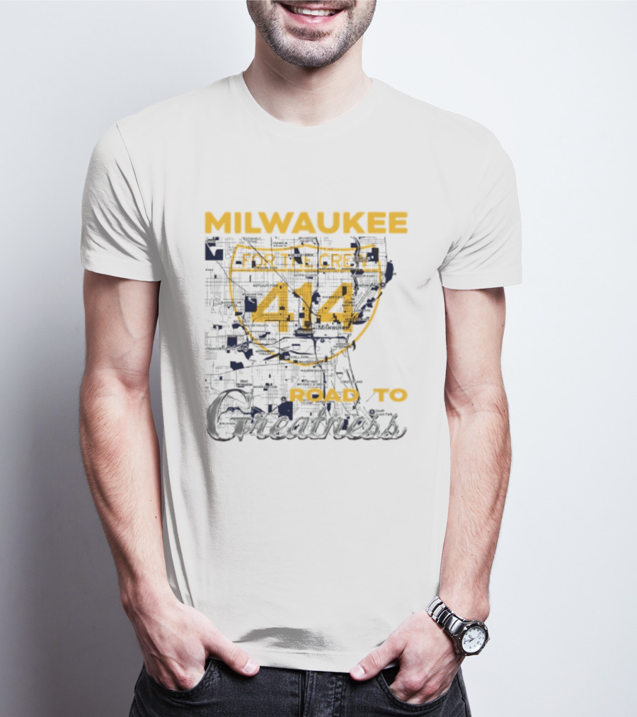Milwaukee Brewers Brew 414 Road To Greatness T-Shirt