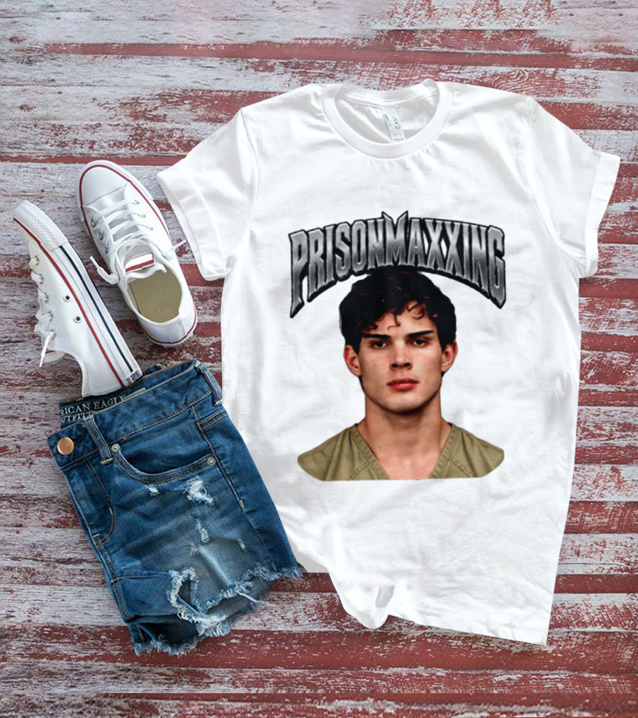 Prisonmaxxing Internet Meme Shot Concept T-Shirt