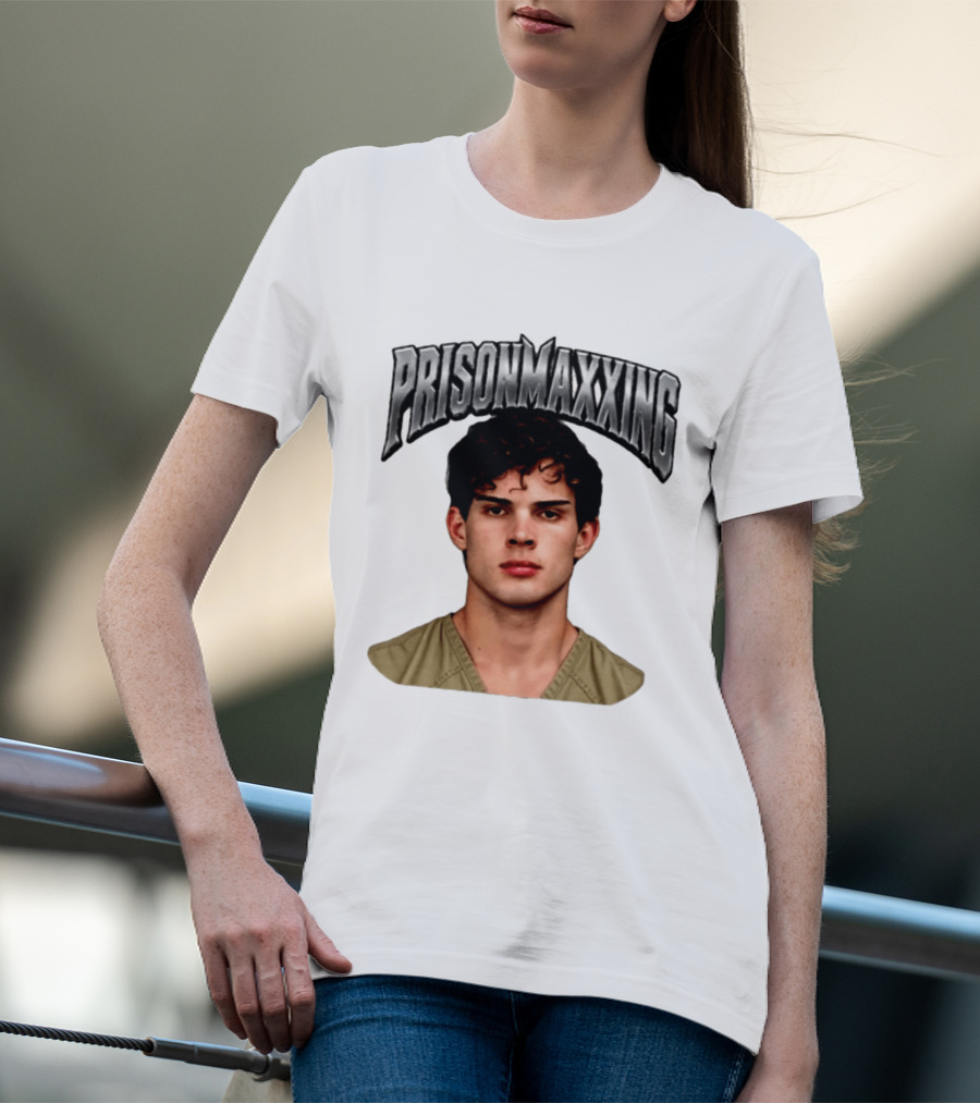 Prisonmaxxing Internet Meme Shot Concept T-Shirt