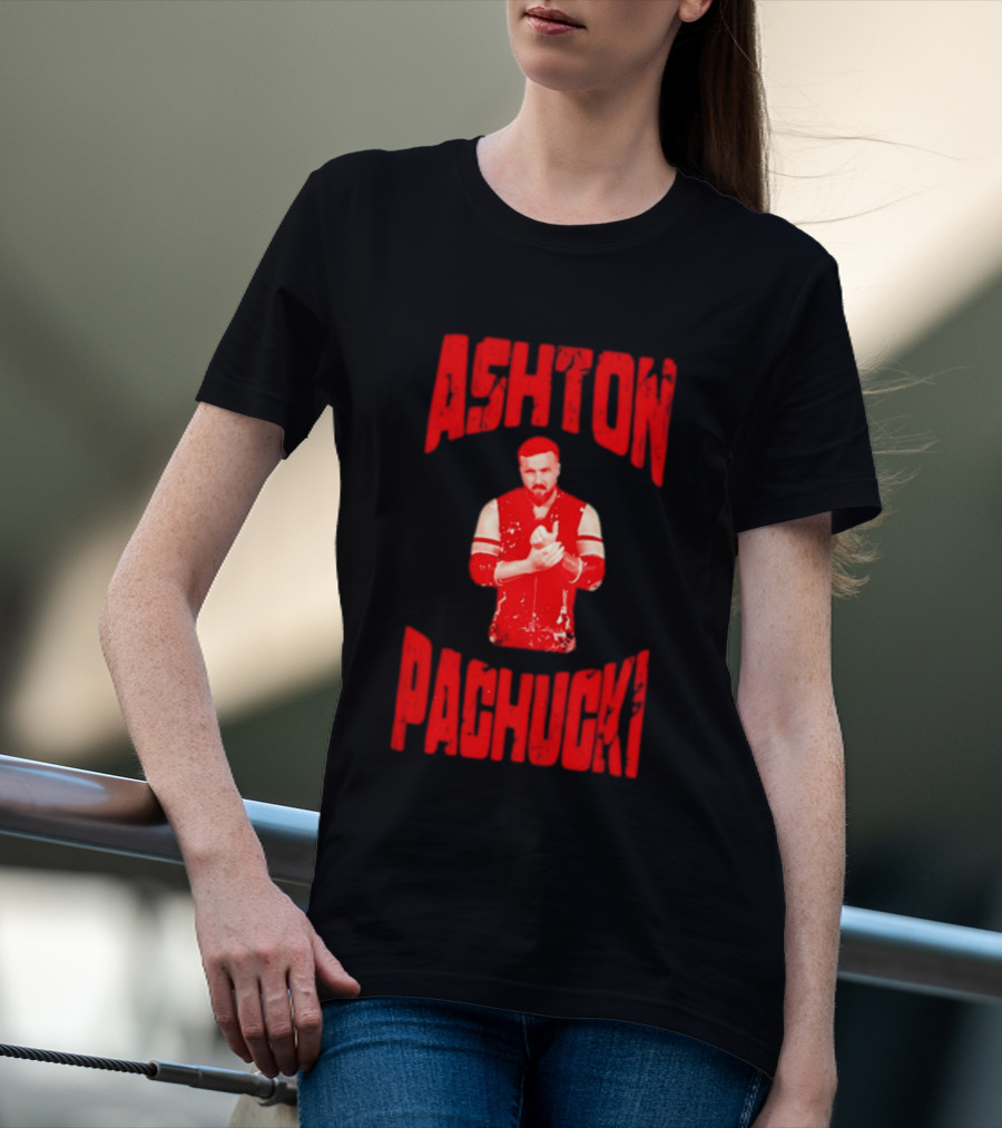 Ashton Pachucki Red Vest Visual Portrait Ashton Pachucki T-Shirt