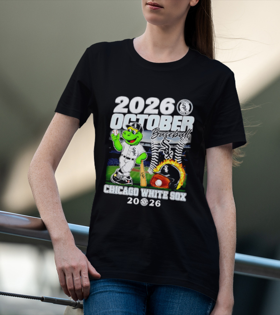 2026 October Chicago White Sox Postseason Baseball T-Shirt