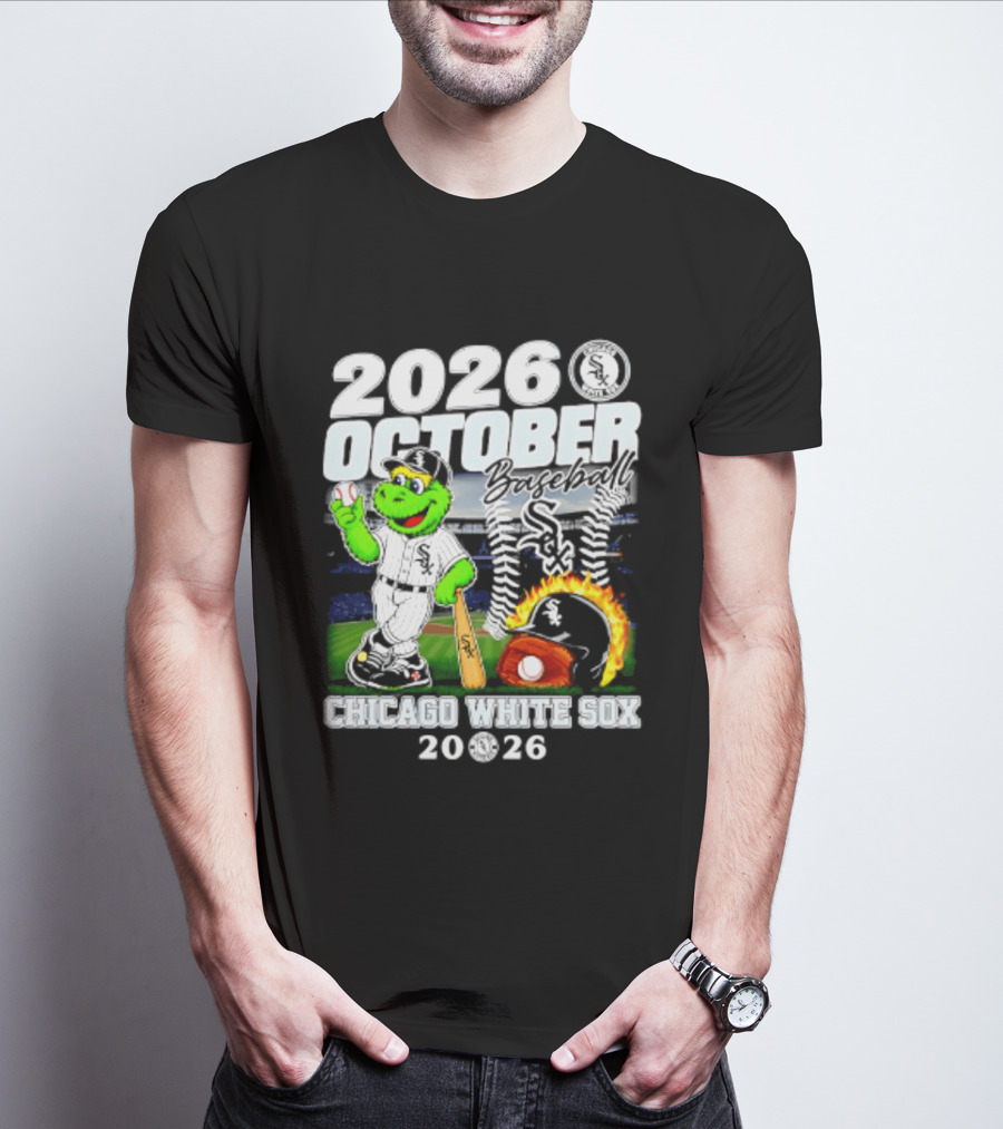 2026 October Chicago White Sox Postseason Baseball T-Shirt