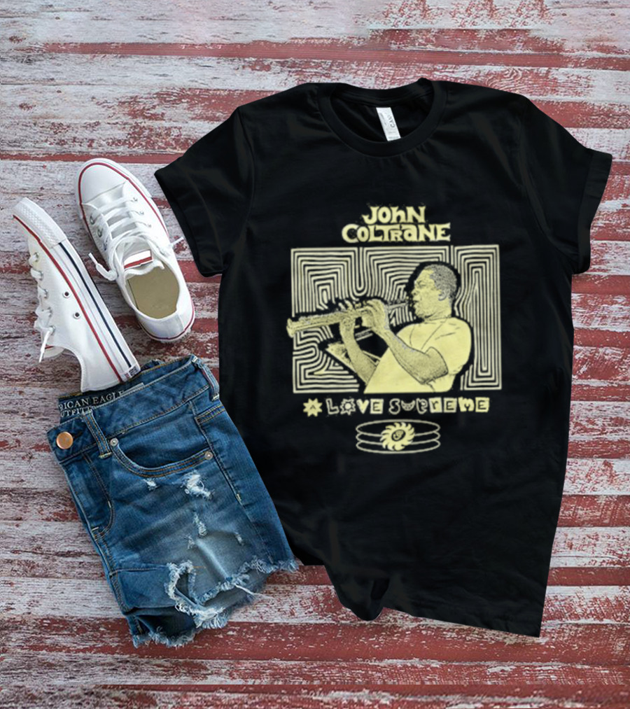 John Coltrane Live Supreme Jazz Iconic Performance T-Shirt
