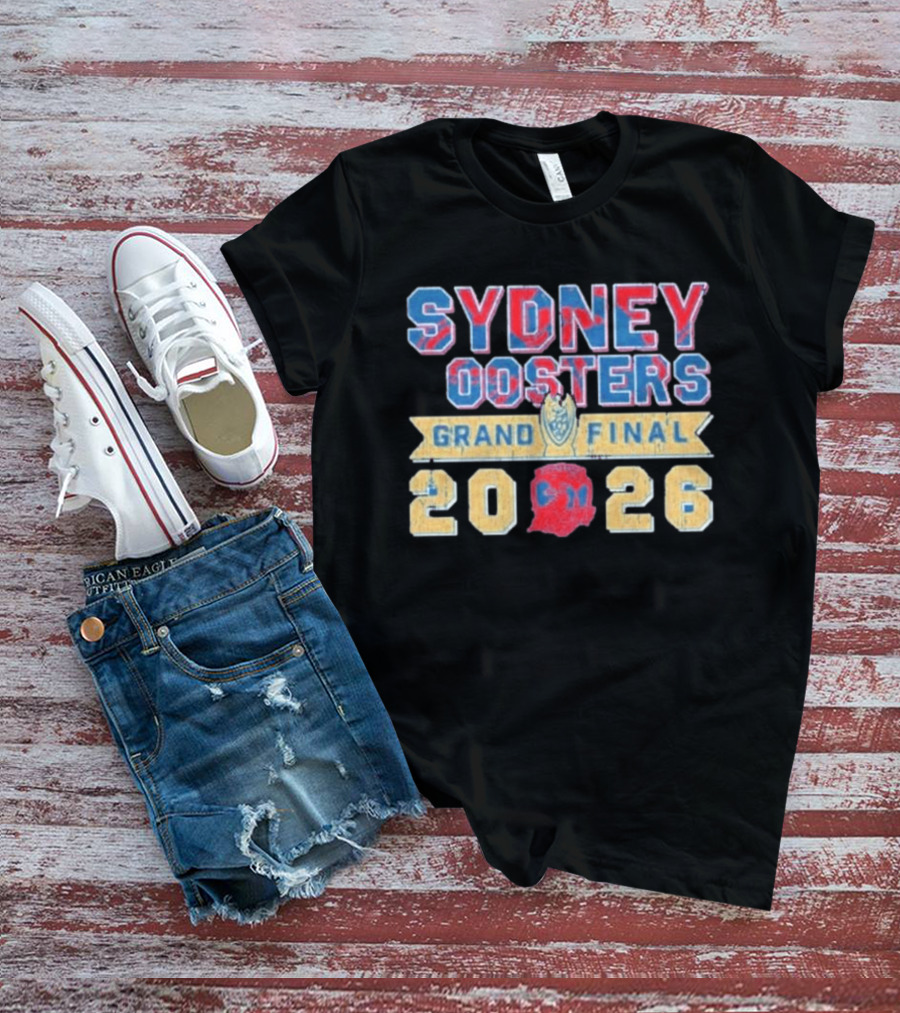 Sydney Roosters 2026 Grand Final Championship Rugby Celebration T-Shirt