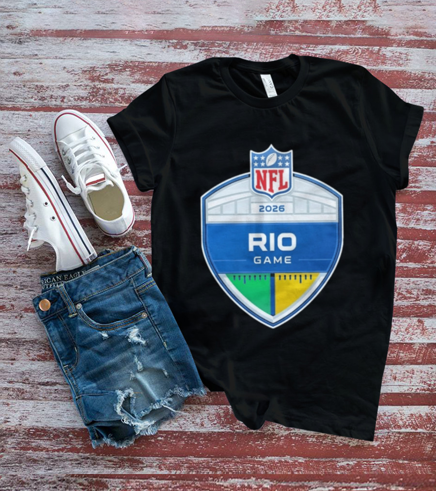 NFL Rio Game Maracana 2026 T-Shirt