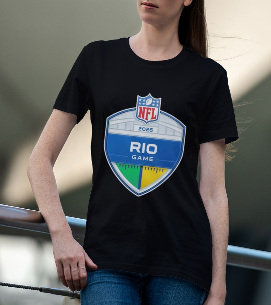 NFL Rio Game Maracana 2026 T-Shirt