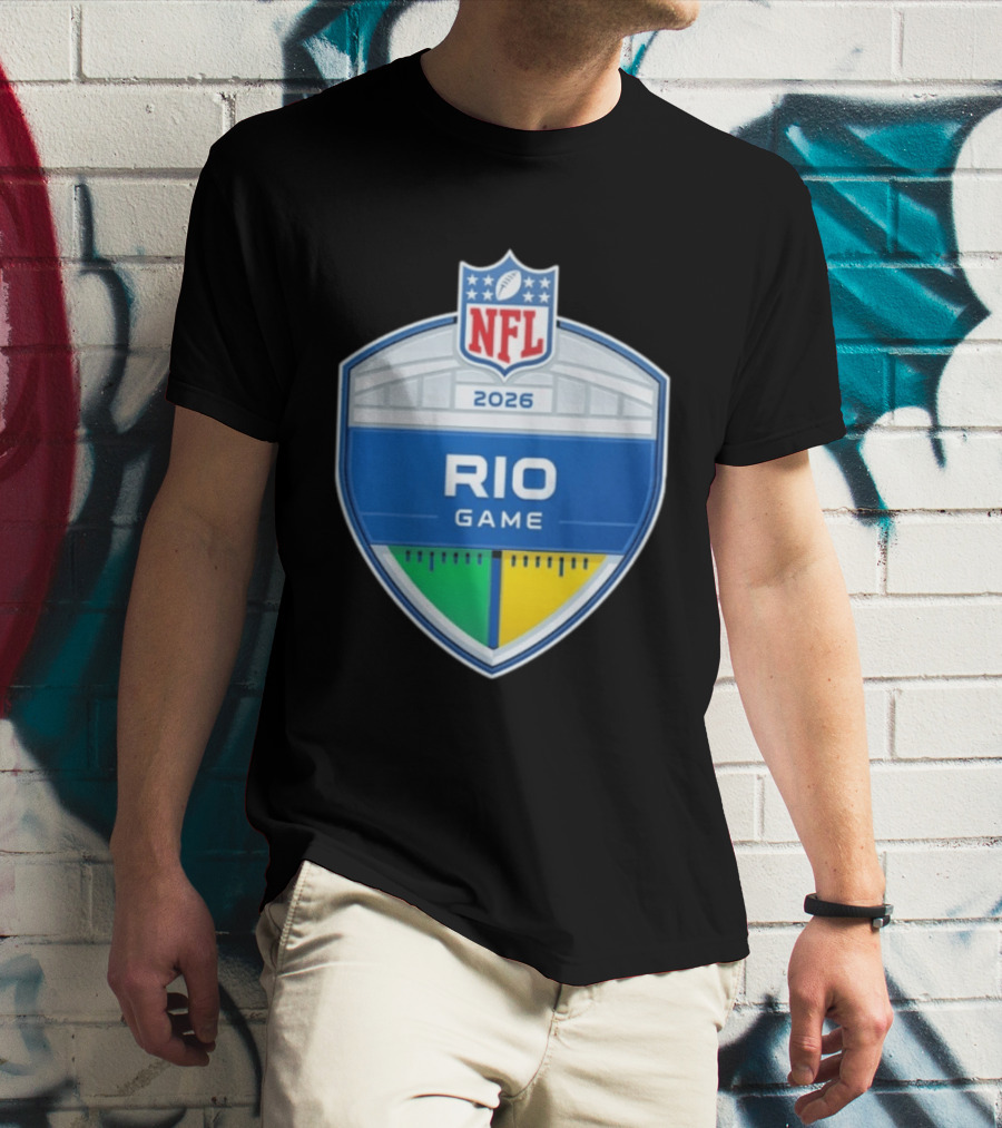 NFL Rio Game Maracana 2026 T-Shirt
