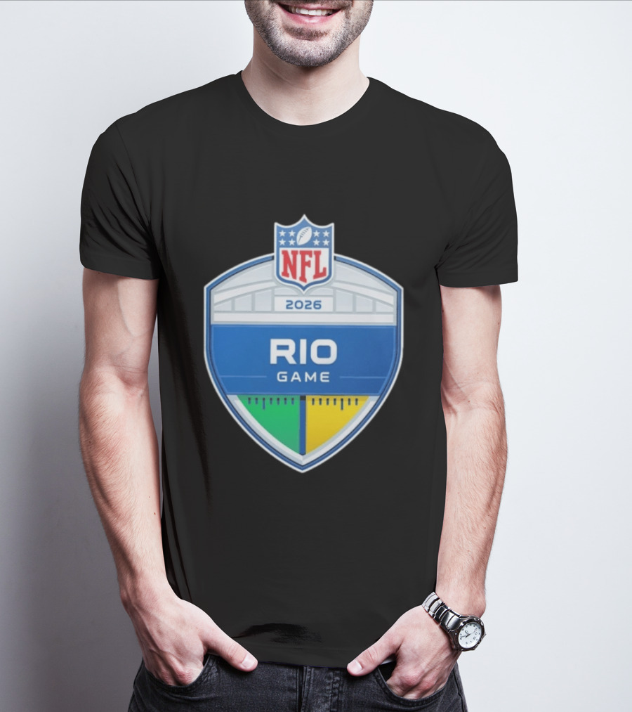 NFL Rio Game Maracana 2026 T-Shirt