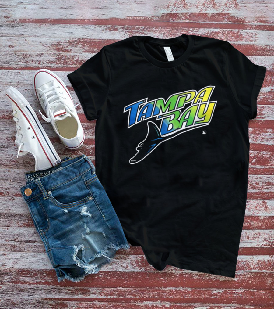 Tampa Bay Rays 2026 Classic Vibrant Logo With Manta Ray Element T-Shirt