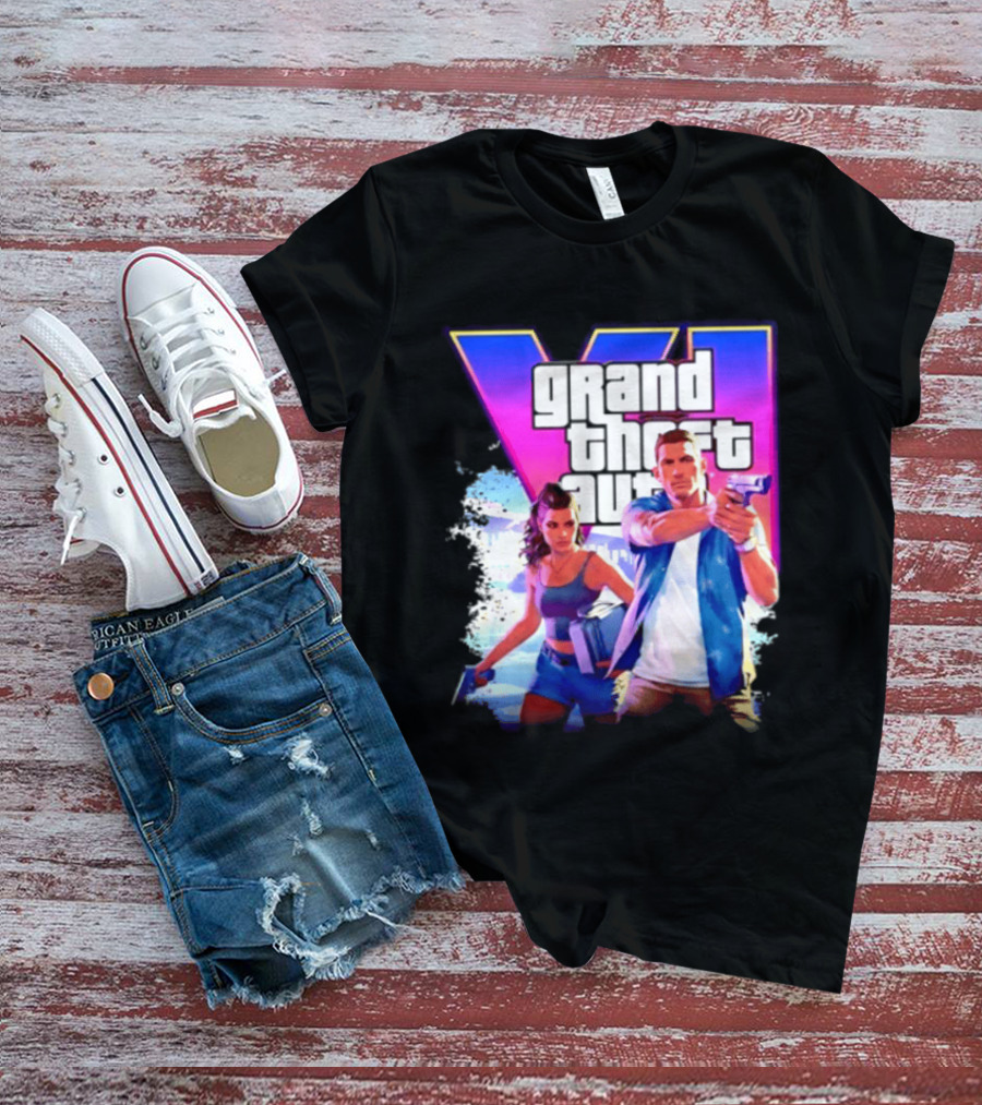 Grand Theft Auto VI GTA 6 Rockstar Games T-Shirt