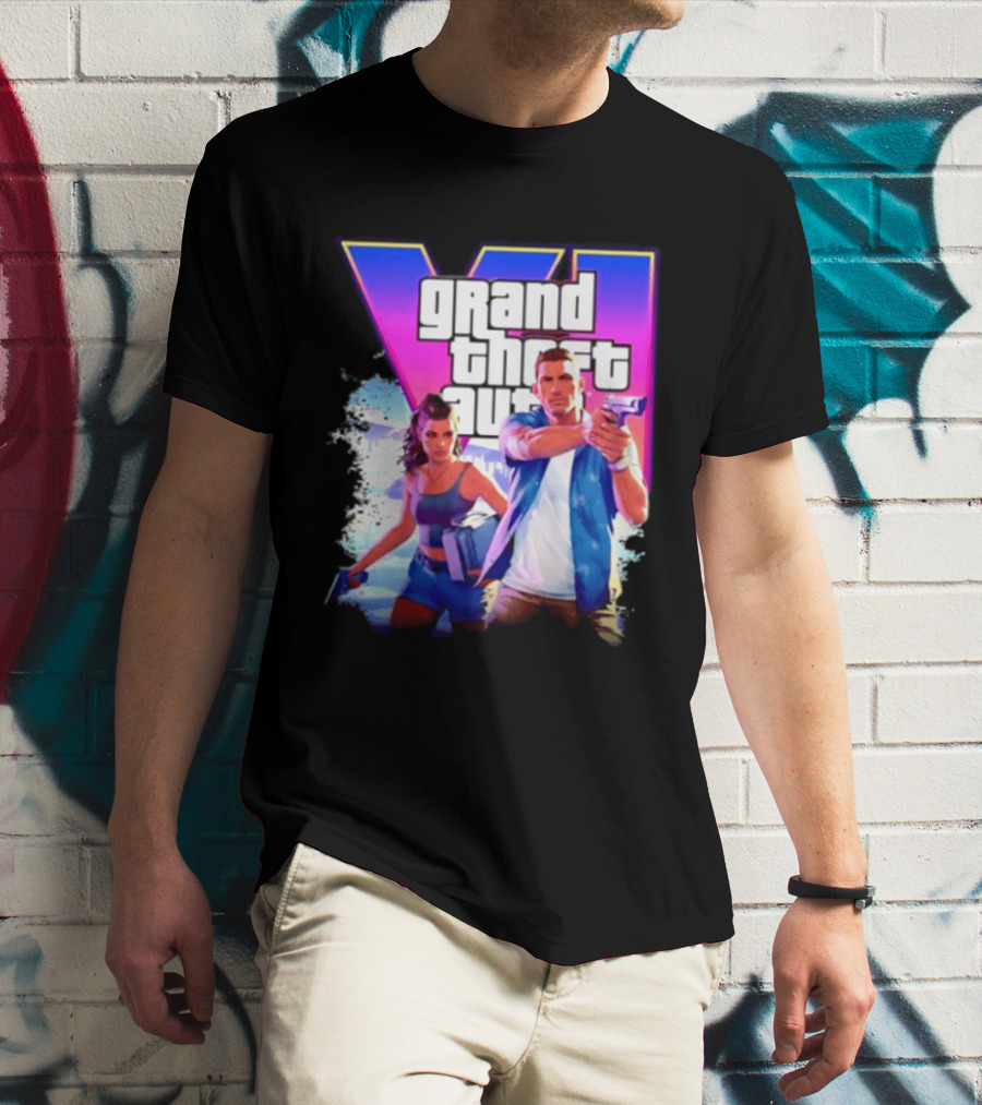 Grand Theft Auto VI GTA 6 Rockstar Games T-Shirt