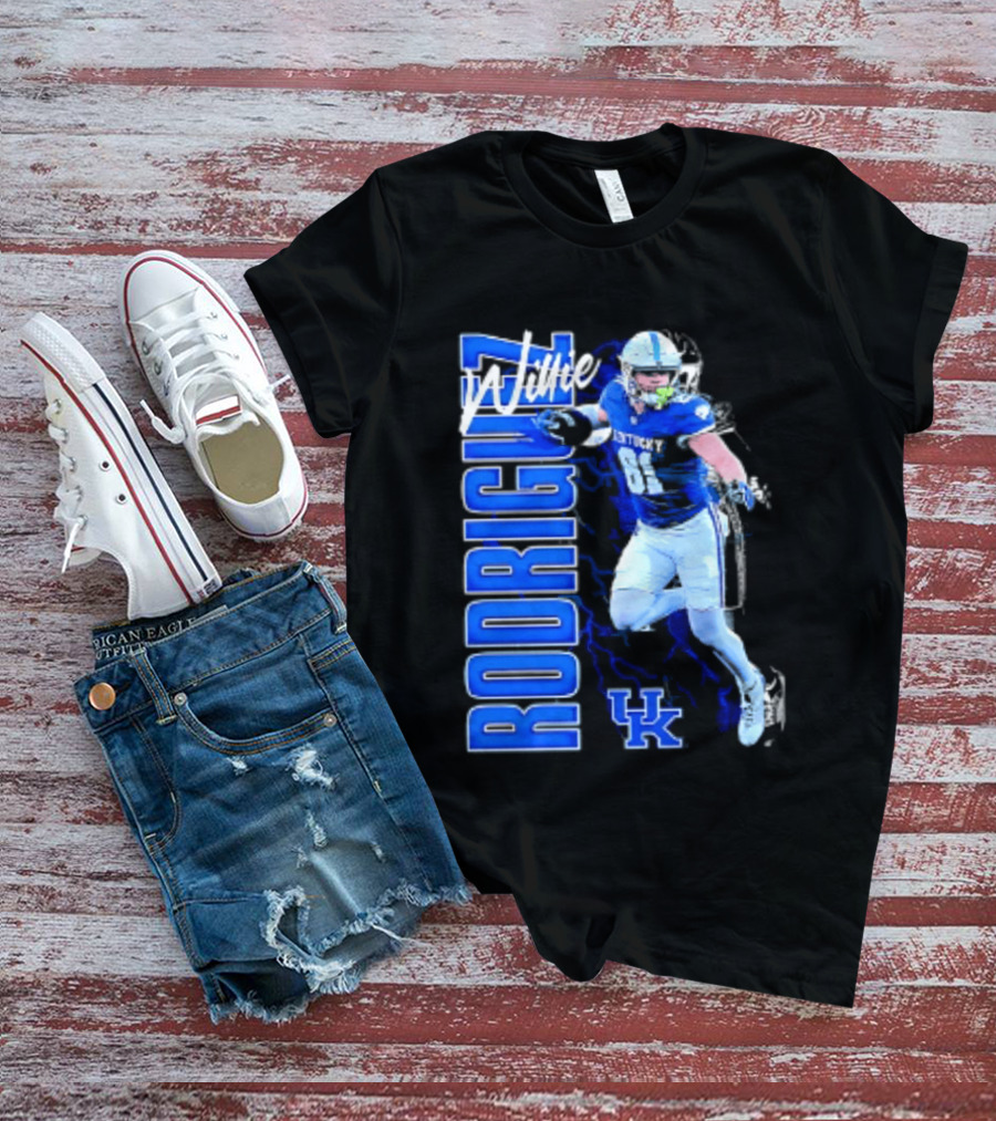 Willie Rodriguez Kentucky Wildcats NCAA Football UK T-Shirt
