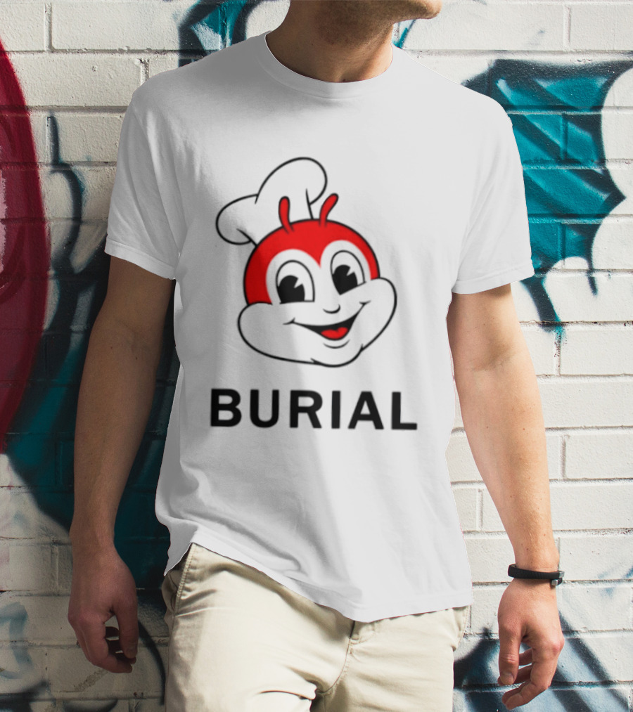 Jollibee Burial Fast Food Electronic Music T-Shirt