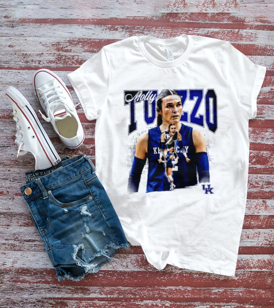 Molly Tuozzo Kentucky Wildcats NCAA Women's Volleyball T-Shirt