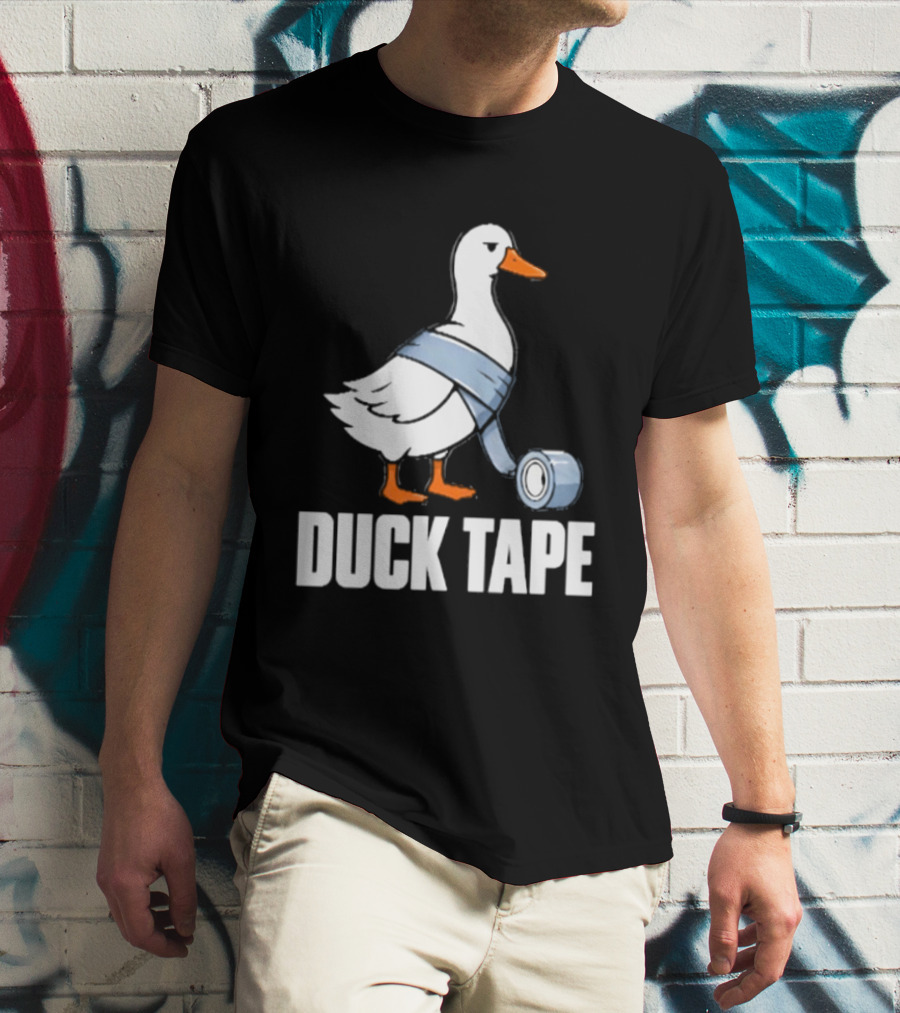 Duck With Tape Roll Duck Tape T-Shirt