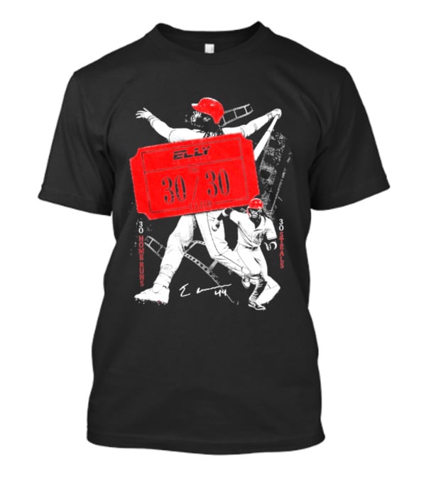 Elly The 30 30 Club 30 Home Runs 30 Steals T-Shirt