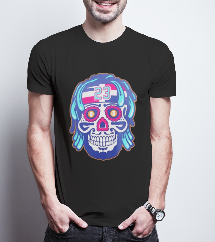 Fernando Tatis Jr. 23 San Diego Padres Sugar Skull T-Shirt