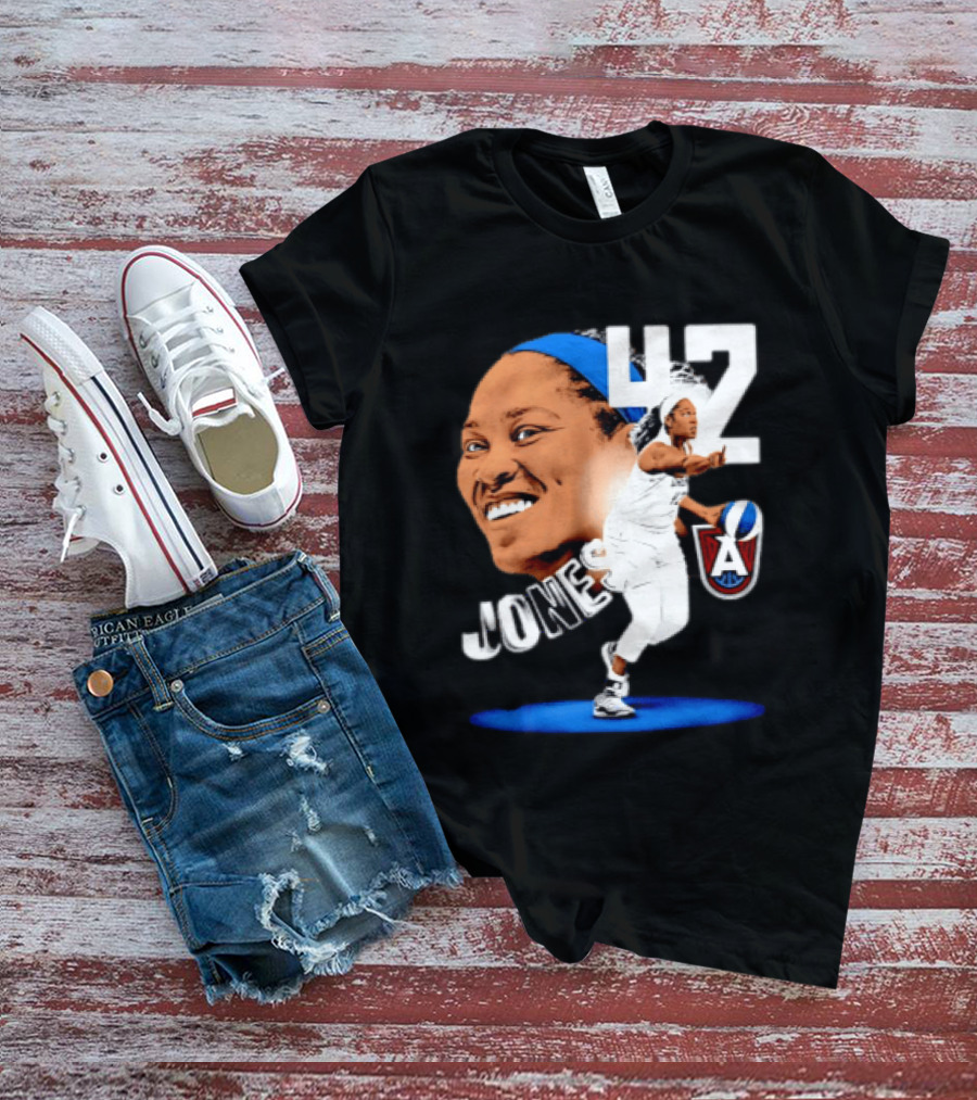 Brionna Jones 42 Atlanta Dream WNBA Basketball Player Sports T-Shirt