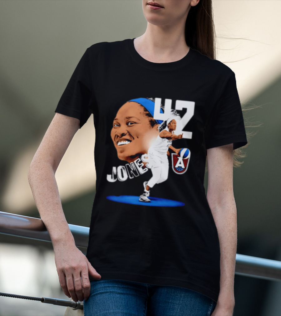 Brionna Jones 42 Atlanta Dream WNBA Basketball Player Sports T-Shirt