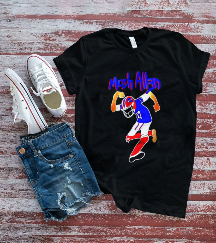 Buffalo Bills Josh Allen Mosh Allen Football Player T-Shirt