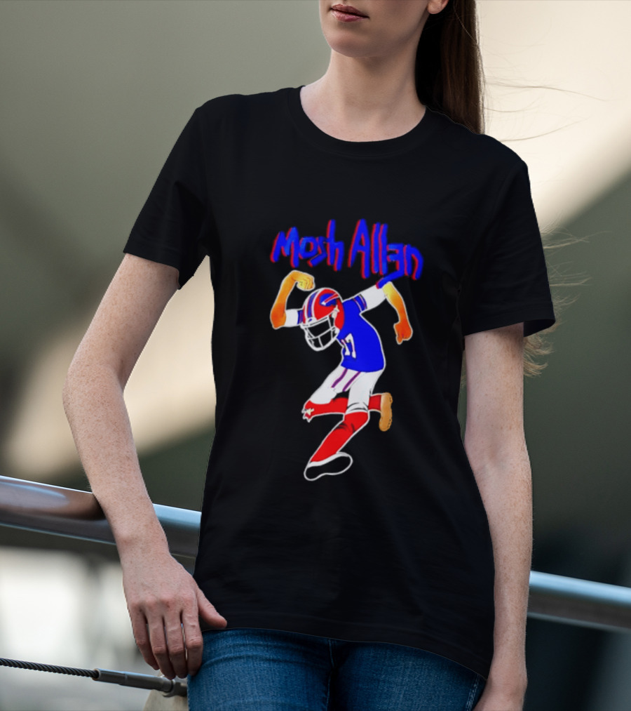 Buffalo Bills Josh Allen Mosh Allen Football Player T-Shirt