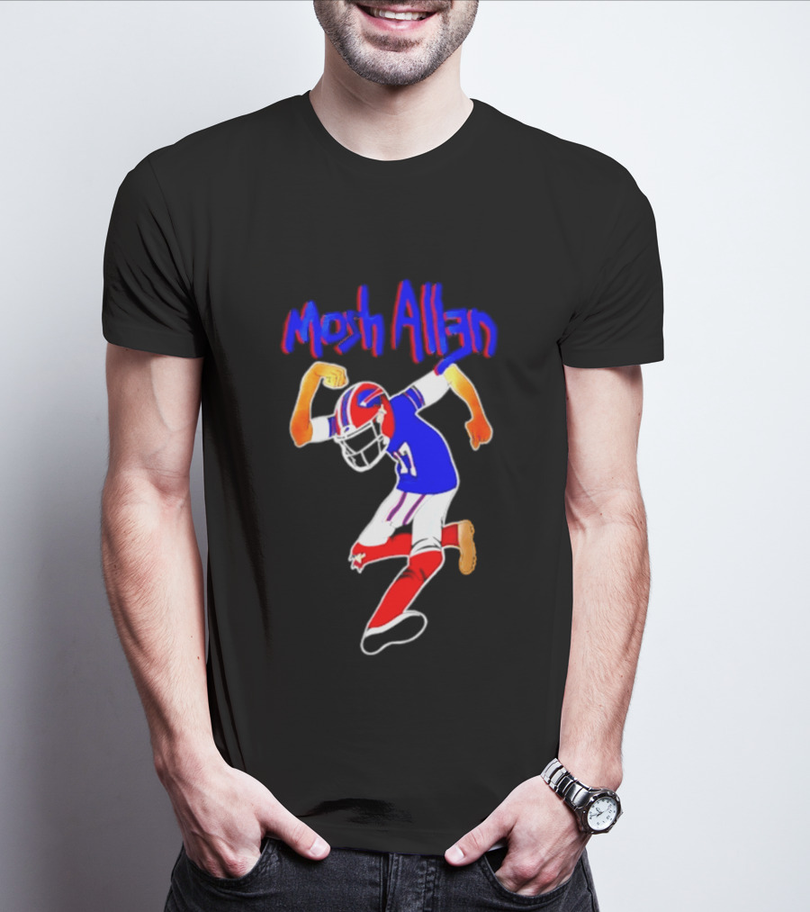 Buffalo Bills Josh Allen Mosh Allen Football Player T-Shirt