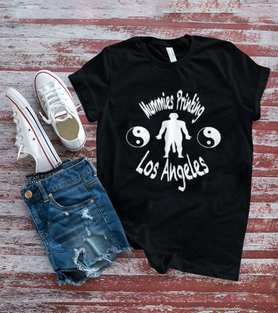 Mummies Printing Yin Yang Los Angeles T-Shirt